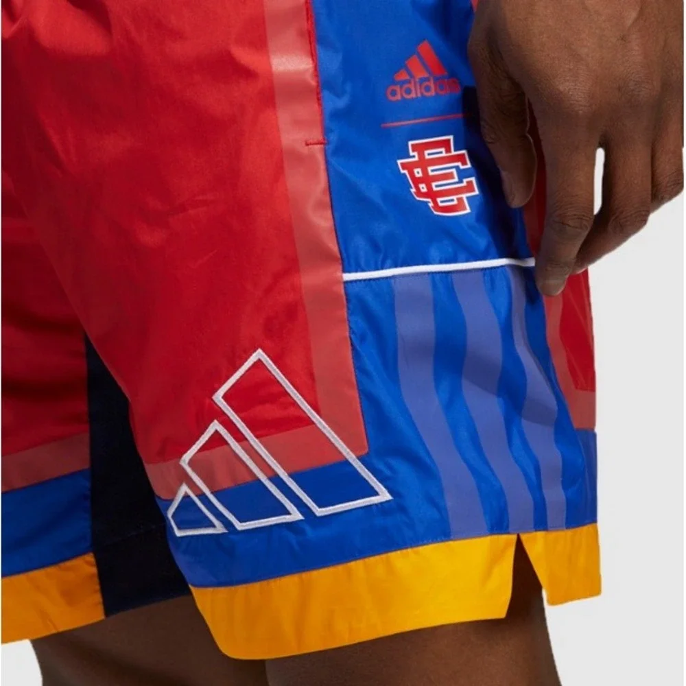 Adidas Men's Red Eric Emanuel McDonalds Games Basketball Shorts NWT Size L